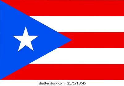 national flag of puerto rico