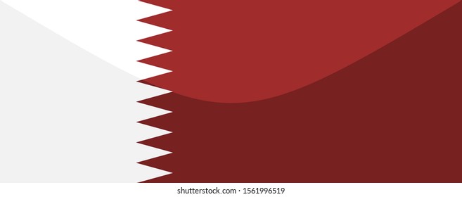 the national flag of qatar