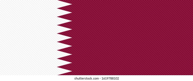 the national flag of qatar