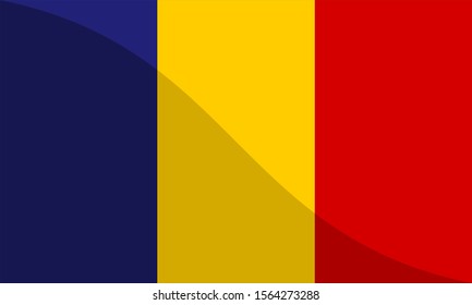 the national flag of romania