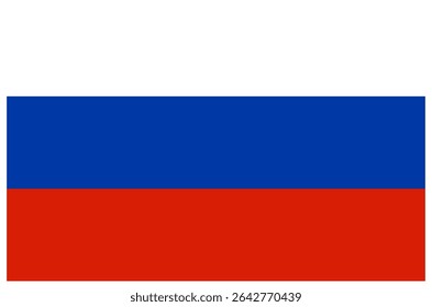 National flag of Russia russian