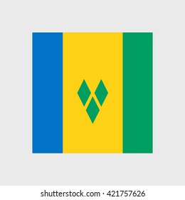 national flag of Saint Vincent and the Grenadines