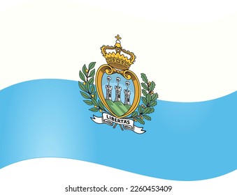 National flag of San Marino