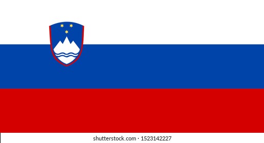 The National Flag Of Slovenia 