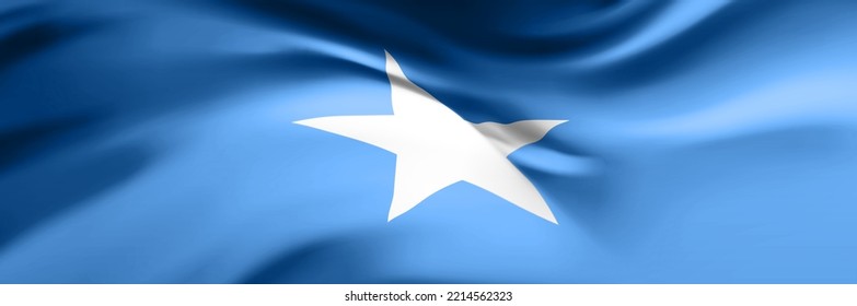 National Flag Somalia Country Official Symbol Stock Vector (Royalty ...