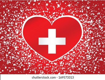 National flag of Switzerland  themes idea design