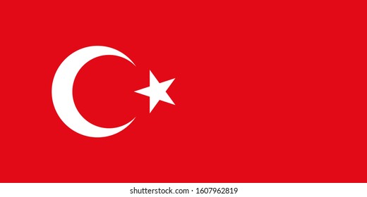 the national flag of turkey