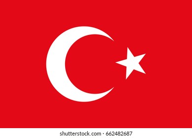 National Flag of Turkey
