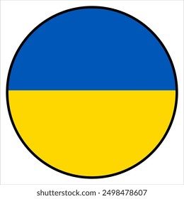 
Die Nationalflagge der Ukraine