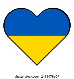 
Die Nationalflagge der Ukraine