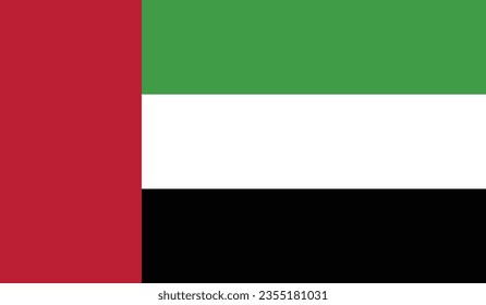 National Flag of United Arab Emirates, United Arab Emirates sign, United Arab Emirates Flag, UAE