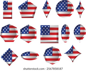 The national flag of the United States, often referred to as the American flag or the U.S. flag, consists of thirteen horizontal stripes, alternating red and white, with a blue rectangle in the canton