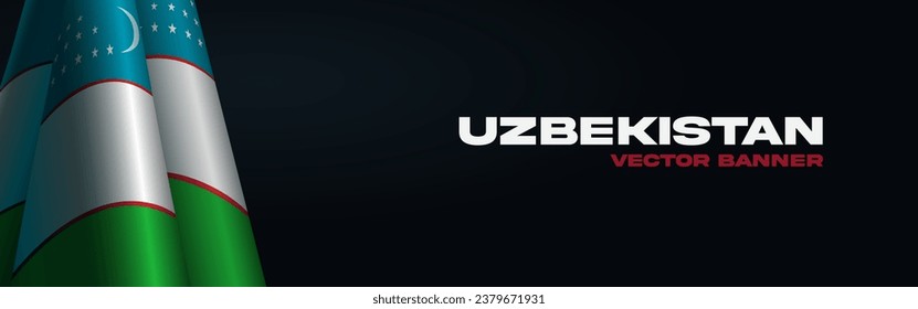 the national flag of uzbekistan
