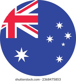 Nationalflagge, Vektorgrafik Australiens