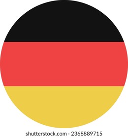 National flag vector illustration of Germany