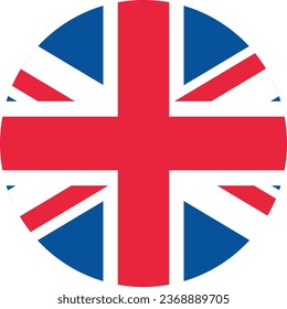 Ilustración vectorial de la bandera nacional de Gran Bretaña