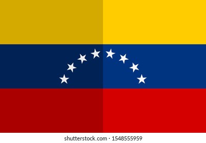 the national flag of venezuela
