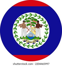 La bandera nacional del mundo, Belice