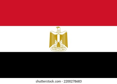 The national flag of the world, Egypt
