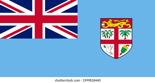 The national flag of the world, Fiji