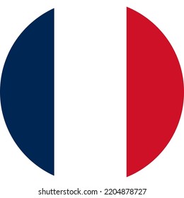 The national flag of the world, French