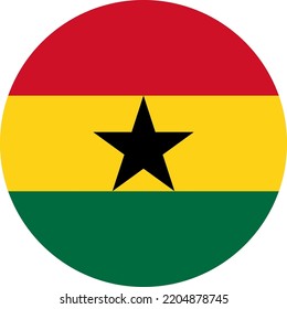 The national flag of the world, Ghana