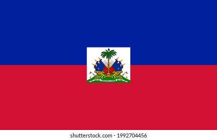 The national flag of the world, Haiti