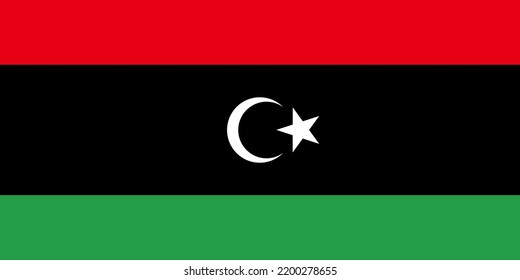 La bandera nacional del mundo, Libia