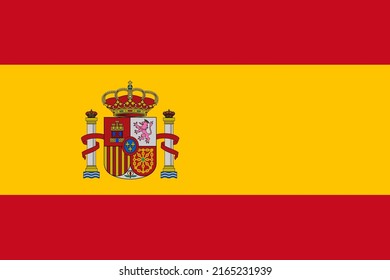 The national flag of the world, Spain