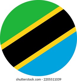 The national flag of the world, Tanzania