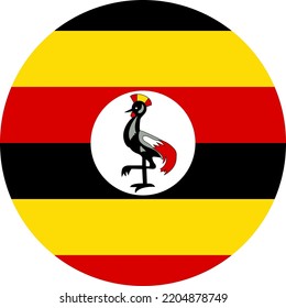 The national flag of the world, Uganda