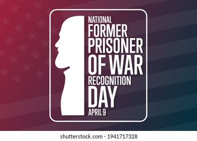 National Former Prisoner War Recognition Day Stock Vector (Royalty Free ...