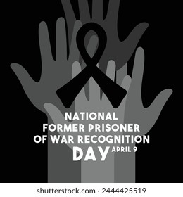 National Former Prisoner of War Recognition Day. April 9. Eps 10.