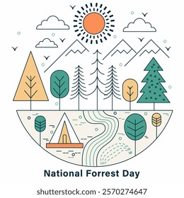 National Forrest Day the day is dedicated to raising awareness about the importance of forests and their conservation