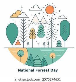 National Forrest Day the day is dedicated to raising awareness about the importance of forests and their conservation