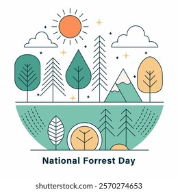 National Forrest Day the day is dedicated to raising awareness about the importance of forests and their conservation