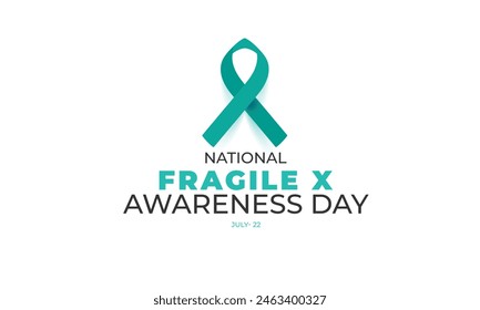 national fragile x awareness day. background, banner, card, poster, template. Vector illustration.