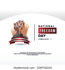 National Freedom Day Design Moment