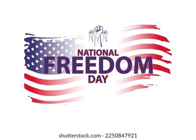 national freedom day usa background