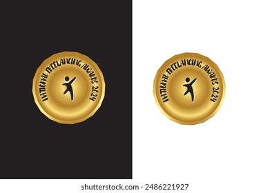 national freelacing award logo awrad  vector ediable 