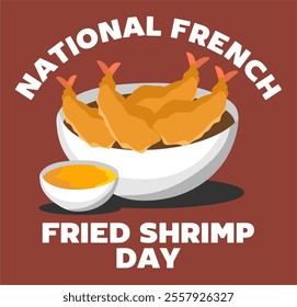 National French Fried Shrimp Day with delicious French Fried Shrimp