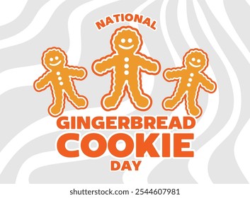 National Gingerbread cookie day with delicious gingerbread cookies