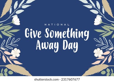 national give something away day, 