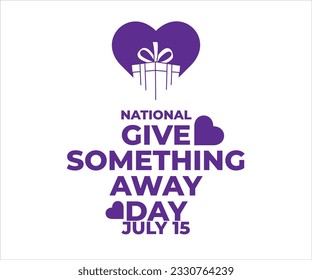 National Give Something Away Day