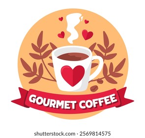 National Gourmet Coffee Day with delicious coffee