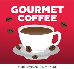 National Gourmet Coffee Day with delicious coffee