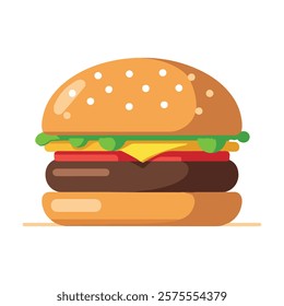 national hamburger day vactor art