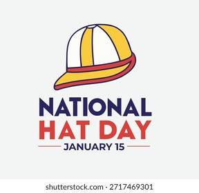 nationaler Huttag, Vektorgrafik-Design