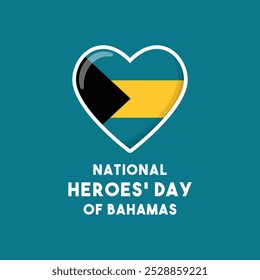 National Heroes' Day of Bahamas. Eps 10.