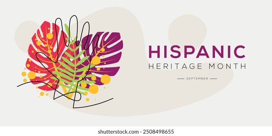 Mês Nacional da Herança Hispânica, realizado em setembro.